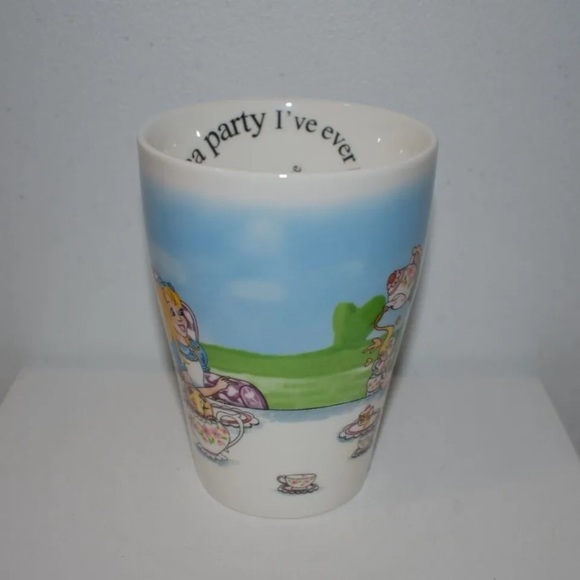 ALICE IN WONDERLAND 150th ANNIVERSARY EDITION BONE CHINA MUG/CUP TEA PARTY - Picture 3 of 9